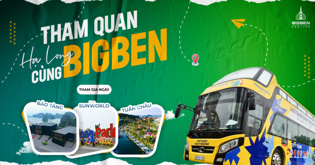 Banner Chương trình ngoại khóa BigBen City Bus - Nào Mình Cùng Lên Xe Buýt!